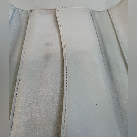 Chanel White Perforated Leather Continental Wallet w/Silver CC Hardware/Logo - Picture 10 of 16